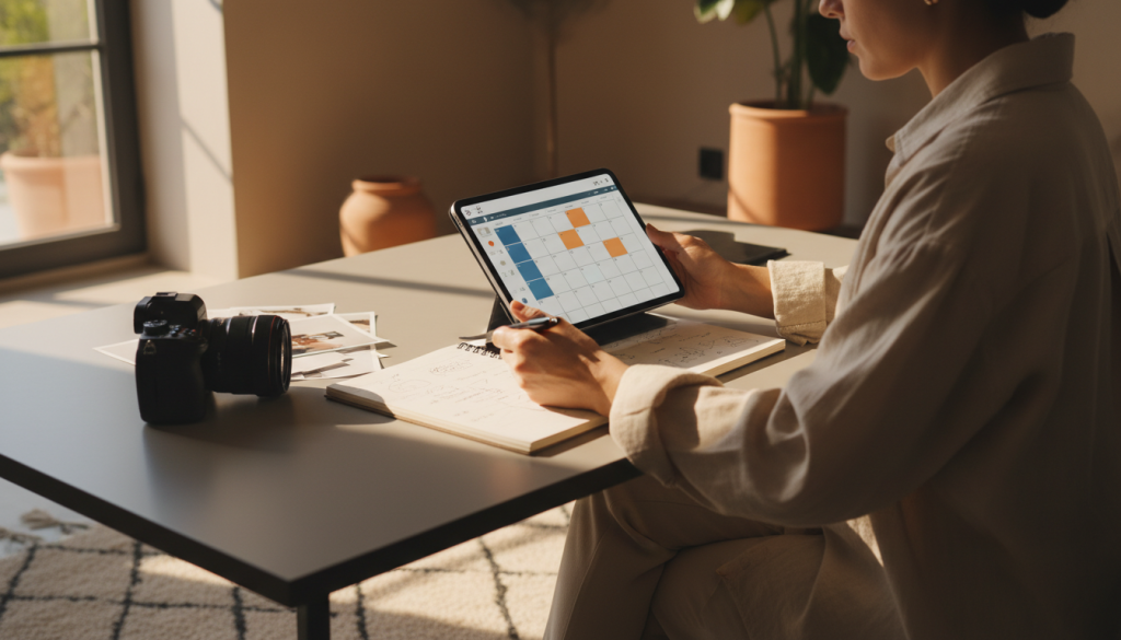 Calendrier de contenu social (30 jours): un plan simple pour commerces et marques