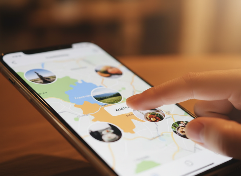 Ajout de photos sur une fiche Google