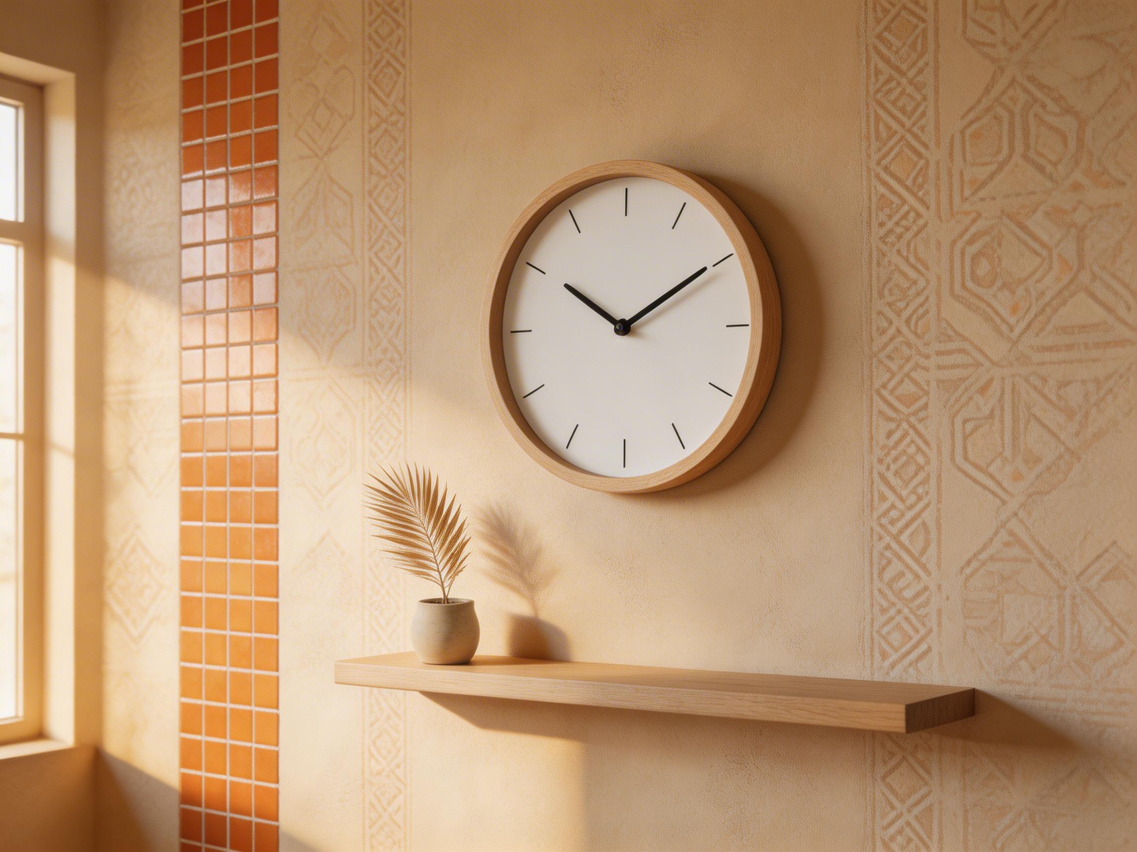 Horloge en situation